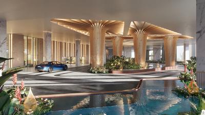 Hall Image of 1676 Sq.ft 3 BHK Apartment / Flat for sale in Godrej Avenue Eleven Tower A, Agripada Mumbai for Rs. 139000000