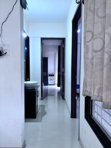 Hall Image of 988 Sq.ft 2 BHK Apartment / Flat for rent in Rama Krystal City, Moshi Pune for Rs. 18000