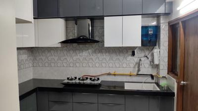 Kitchen Image of 2200 Sq.ft 3 BHK Independent House for rent in Shahibaug Ahmedabad for Rs. 35000