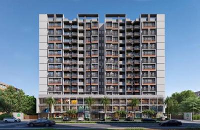 Image of 1350 Sq.ft 2 BHK Apartment / Flat for sale in Dharti Skyline, Jagatpur, Ahmedabad for Rs. 5800000
