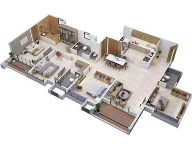 Image of 2251 Sq.ft 4 BHK Apartment / Flat for sale in Twilight, Balewadi, Pune for Rs. 24000000