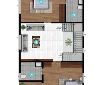 Hall Image of 2750 Sq.ft 4 BHK Villa for sale in Rajanukunte Bengaluru for Rs. 27000000