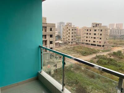 Balcony Image of 1200 Sq.ft 2 BHK Apartment / Flat for sale in New Town Kolkata for Rs. 6500000