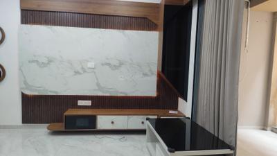Living Room Image of 852 Sq.ft 2 BHK Apartment / Flat for rent in Pramukh Arista, Sargasan Gandhinagar for Rs. 28000