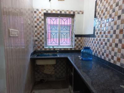 Kitchen Image of 960 Sq.ft 3 BHK Apartment / Flat for sale in Kutighat Kolkata for Rs. 5700000
