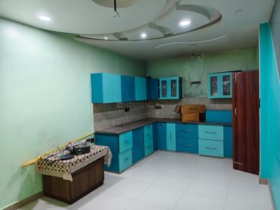 Kitchen Image of 1360 Sq.ft 2 BHK Builder Floor for rent in Krishna Nagar Lucknow for Rs. 19000