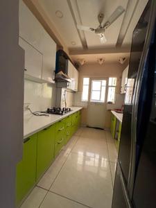 Kitchen Image of 1600 Sq.ft 3 BHK Apartment / Flat for rent in Aims Golf Avenue, Sector 75 Noida for Rs. 50000