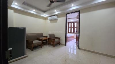 Living Room Image of 800 Sq.ft 2 BHK Apartment / Flat for rent in Rajpur New Delhi for Rs. 32000