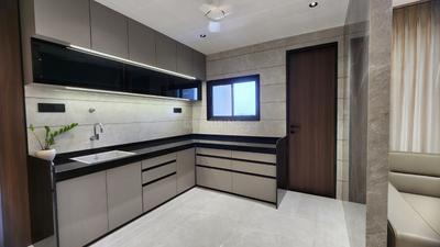 Kitchen Image of 1890 Sq.ft 3 BHK Apartment / Flat for sale in New Althan Surat for Rs. 8300000