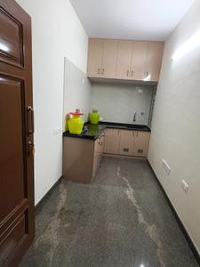 Kitchen Image of 300 Sq.ft 1 RK Independent House for rent in Sevashrama Bengaluru for Rs. 10000