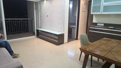 Living Room Image of 1100 Sq.ft 2 BHK Apartment / Flat for sale in Runwal Greens, Bhandup West Mumbai for Rs. 19000000