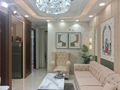 Living Room Image of 800 Sq.ft 3 BHK Builder Floor for sale in Hastsal New Delhi for Rs. 5750000