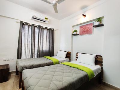 Bedroom Image of 800 Sq.ft 2 BHK Apartment / Flat for rent in Mantri Serene, Goregaon East Mumbai for Rs. 60000