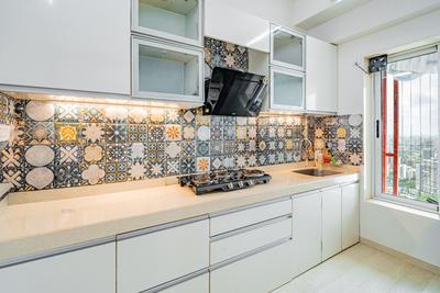 Kitchen Image of 780 Sq.ft 2 BHK Apartment / Flat for sale in Romell Aether Tower B2, Goregaon East Mumbai for Rs. 28350000