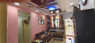 Living Room Image of 468 Sq.ft 2 BHK Apartment / Flat for sale in Mahindra Happinest Palghar 1, Devkhope Mumbai for Rs. 4000000