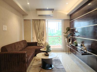 Living Room Image of 735 Sq.ft 1 BHK Apartment / Flat for sale in Tharwanis Sky View, Kharghar Navi Mumbai for Rs. 7000000