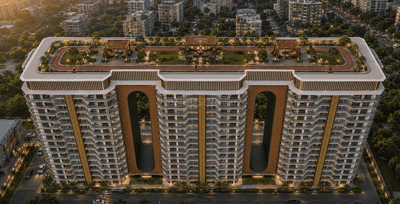Image of 1801 Sq.ft 2 BHK Apartment / Flat for sale in The Aura Valley, Sector 59, Mohali for Rs. 12100000