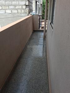 Balcony Image of 600 Sq.ft 1 BHK Independent House for rent in Kasturi Nagar Bengaluru for Rs. 16000