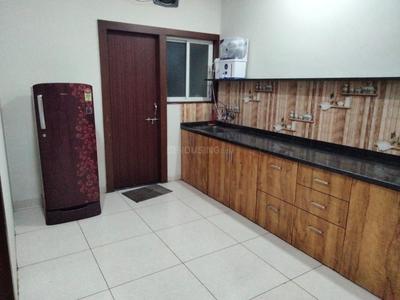 Kitchen Image of 1500 Sq.ft 1 BHK Apartment / Flat for rent in Mahalakshmi Nagar Indore for Rs. 17500