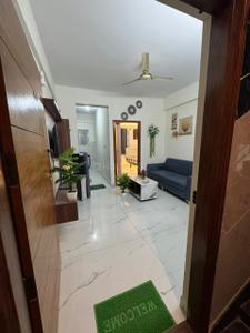 Hall Image of 550 Sq.ft 1 BHK Apartment / Flat for rent in Whitefield Bengaluru for Rs. 26000