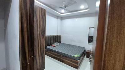 Bedroom Image of 600 Sq.ft 1 BHK Apartment / Flat for rent in Veena Nagar Indore for Rs. 18000