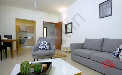 Hall Image of 1104 Sq.ft 2 BHK Apartment / Flat for sale in Thanisandra Bengaluru for Rs. 14700000