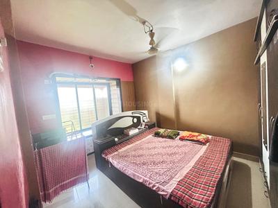 Bedroom Image of 655 Sq.ft 1 BHK Apartment / Flat for rent in Lodha Heritage, Dombivli East Thane for Rs. 12000