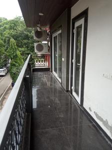 Balcony Image of 3150 Sq.ft 4 BHK Builder Floor for rent in Geetanjali Enclave New Delhi for Rs. 185000