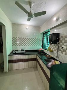 Kitchen Image of 810 Sq.ft 2 BHK Apartment / Flat for rent in Sunpharma Road Vadodara for Rs. 18000