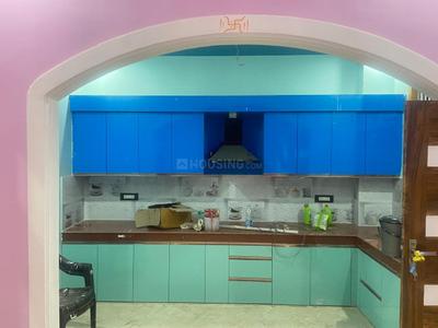 Kitchen Image of 1250 Sq.ft 2 BHK Builder Floor for rent in Gomti Nagar Lucknow for Rs. 20000