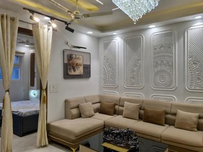 Living Room Image of 810 Sq.ft 3 BHK Apartment / Flat for sale in Dwarka Mor New Delhi for Rs. 5500000