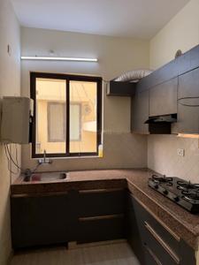 Kitchen Image of 965 Sq.ft 3 BHK Apartment / Flat for rent in Sheres Shalimar Mannat, Mohammadpur Chauki Lucknow for Rs. 22000