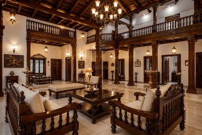 Bedroom Image of 2200 Sq.ft 3 BHK Independent House for sale in Punkunnam Thrissur for Rs. 9500000