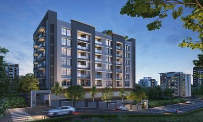 Image of 1000 Sq.ft 2 BHK Apartment / Flat for sale in Ram Foresta, Kondhwa, Pune for Rs. 8000000