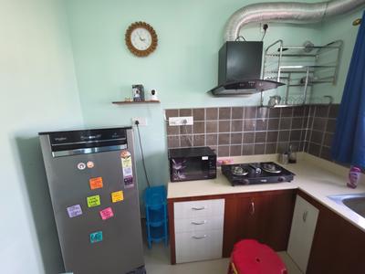 Kitchen Image of 434 Sq.ft 1 BHK Apartment / Flat for sale in Westroad Iconic, Rajarhat Kolkata for Rs. 2600000
