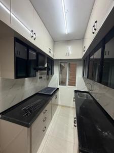 Kitchen Image of 1353 Sq.ft 3 BHK Apartment / Flat for rent in Urbanrise On Cloud 33, Bachupally Hyderabad for Rs. 40000