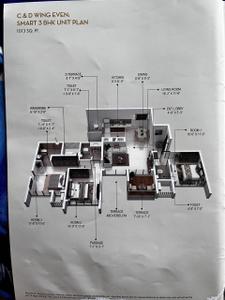 Image of 1400 Sq.ft 3 BHK Apartment / Flat for sale in Runal Gateway, Ravet, Pune for Rs. 13000000