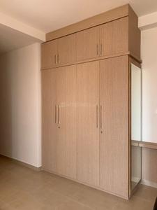 Bedroom Image of 1130 Sq.ft 2 BHK Apartment / Flat for rent in Bhartiya Nikoo Homes Phase 2, Thanisandra Bengaluru for Rs. 39500