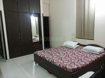 Bedroom Image of 420 Sq.ft 1 BHK Independent House for rent in Old Double Storey, Lajpat Nagar New Delhi for Rs. 25000