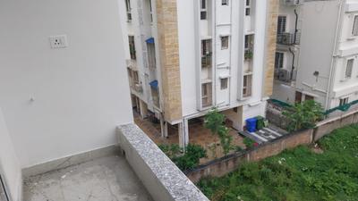 Balcony Image of 940 Sq.ft 2 BHK Apartment / Flat for sale in New Town Kolkata for Rs. 7000000