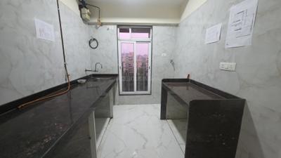 Kitchen Image of 800 Sq.ft 2 BHK Apartment / Flat for sale in Kosmos Royal Eksar, Borivali West Mumbai for Rs. 22500000