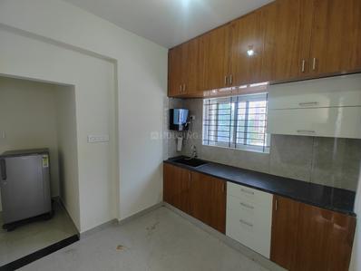 Kitchen Image of 650 Sq.ft 1 BHK Apartment / Flat for rent in Nagavara Bengaluru for Rs. 30000