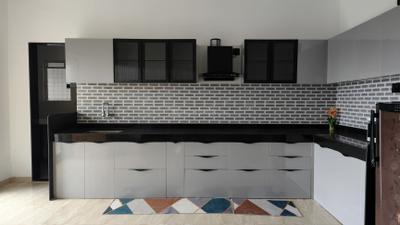Kitchen Image of 1500 Sq.ft 3 BHK Apartment / Flat for rent in Marvel Ideal Spacio Phase 1, Pisoli Pune for Rs. 45000