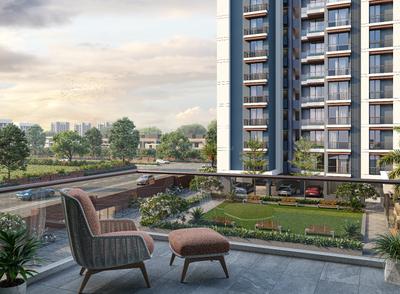 Balcony Image of 1750 Sq.ft 3 BHK Apartment / Flat for sale in Prestige Mirana, Palanpur Surat for Rs. 7710000