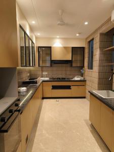 Kitchen Image of 2000 Sq.ft 2 BHK Builder Floor for rent in Gulmohar Enclave, Gulmohar Park New Delhi for Rs. 170000