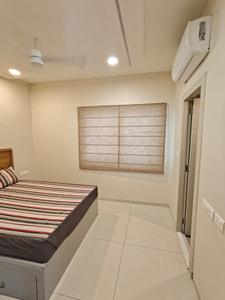 Bedroom Image of 1715 Sq.ft 3 BHK Apartment / Flat for rent in Rajapushpa Provincia, Narsingi Hyderabad for Rs. 82000
