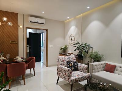 Living Room Image of 1556 Sq.ft 4 BHK Apartment / Flat for sale in Choice Que 914 Phase I, Mundhwa Pune for Rs. 13600000