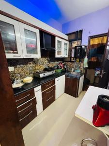 Kitchen Image of 1060 Sq.ft 2 BHK Apartment / Flat for rent in Space Park, Mahalakshmi Nagar Indore for Rs. 25000
