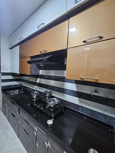 Kitchen Image of 1200 Sq.ft 3 BHK Apartment / Flat for sale in Transcon Tirumala Habitats, Mulund West Mumbai for Rs. 32000000