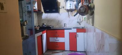 Kitchen Image of 1000 Sq.ft 2.5 BHK Apartment / Flat for sale in Bansdroni Kolkata for Rs. 7600000